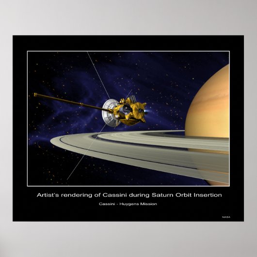 CassiniMission-PIA03883 Poster (Voorkant)