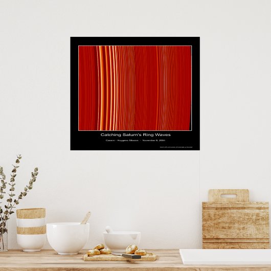 CassiniMission-PIA06994 Poster (Keuken)