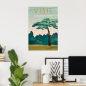 Cassiobury Park Watford Reisposter Poster (Thuiskantoor)
