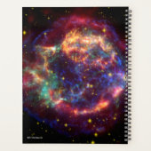 Cassiopeia A in veel kleuren Planner (Achterkant)