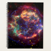 Cassiopeia A in veel kleuren Planner (Voorkant)