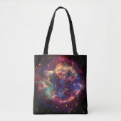 Cassiopeia A in veel kleuren Tote Bag (Voorkant)