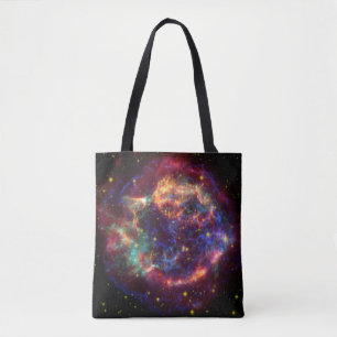 Cassiopeia A in veel kleuren Tote Bag