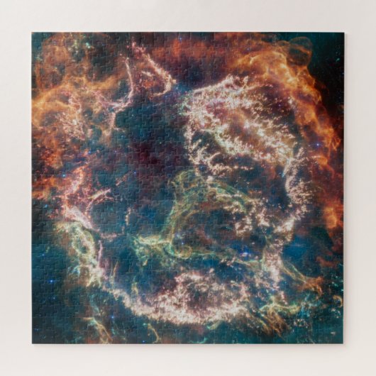 Cassiopeia A MIRI Afbeelding James Webb Space Tele Legpuzzel (Horizontaal)