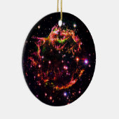 Cassiopeia A Nebula Supernova Remnant Space Photo Keramisch Ornament (Rechts)