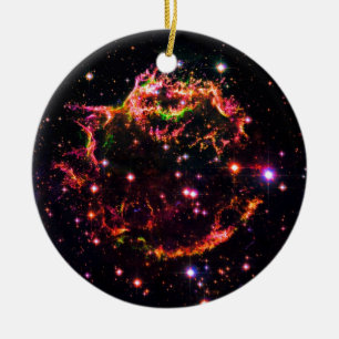 Cassiopeia A Nebula Supernova Remnant Space Photo Keramisch Ornament