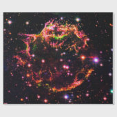 Cassiopeia A-nevel Supernovarestant Ruimtefoto Cadeaupapier (Vlak)