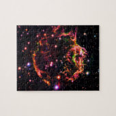 Cassiopeia A-nevel Supernovarestant Ruimtefoto Legpuzzel (Horizontaal)