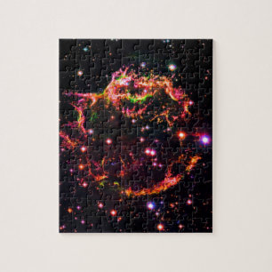 Cassiopeia A-nevel Supernovarestant Ruimtefoto Legpuzzel