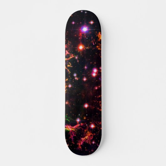 Cassiopeia A-nevel Supernovarestant Ruimtefoto Skateboard (Voorkant)
