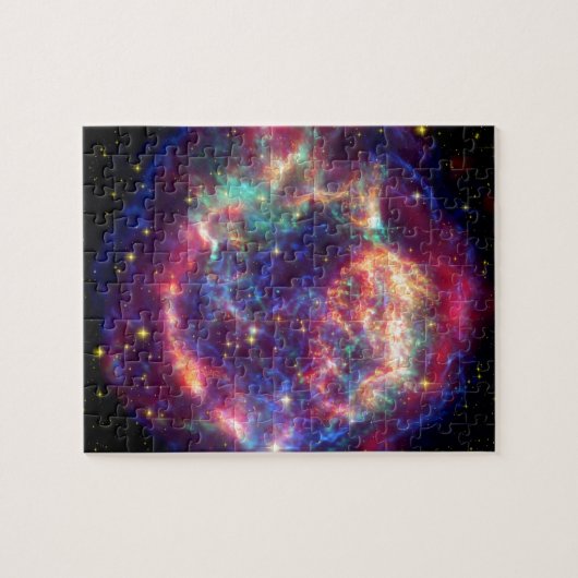 Cassiopeia A Supernova ... De dood wordt haar Legpuzzel (Horizontaal)