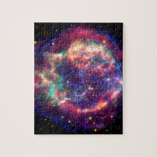 Cassiopeia A Supernova ... De dood wordt haar Legpuzzel (Verticaal)