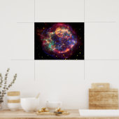 Cassiopeia A supernova Poster (Keuken)