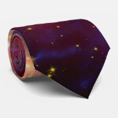 Cassiopeia A supernova Stropdas (Opgerold)