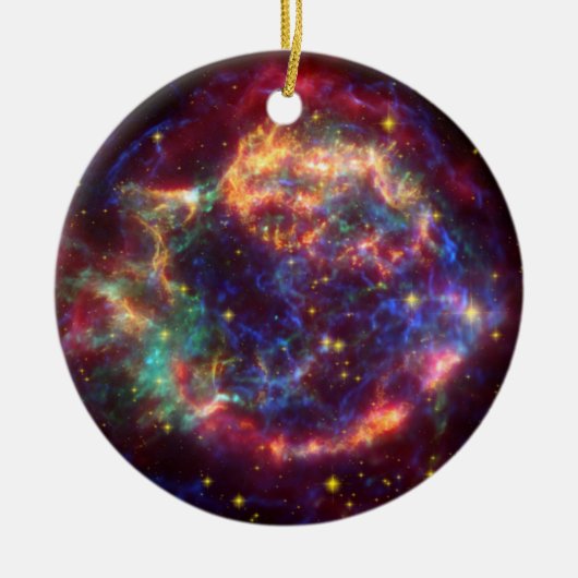 Cassiopeia Constellation Keramisch Ornament (Voorkant)