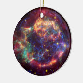 Cassiopeia Constellation Keramisch Ornament (Links)