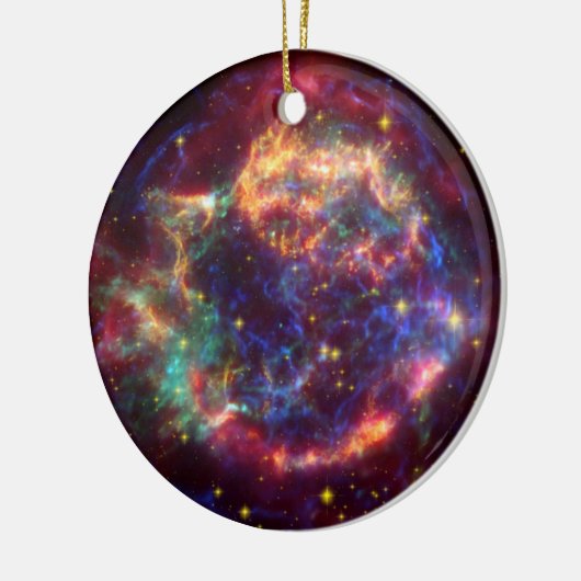 Cassiopeia Constellation Keramisch Ornament (Links)