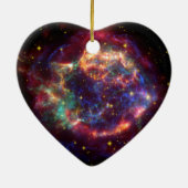 Cassiopeia Constellation Keramisch Ornament (Achterkant)