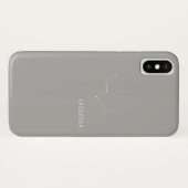 cassiopeia constellation sky sterren design Case-Mate iPhone case (Achterkant (horizontaal))