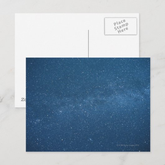 Cassiopeia en Milky Way Briefkaart (Voorkant / Achterkant)