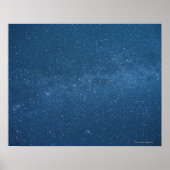 Cassiopeia en Milky Way Poster (Voorkant)