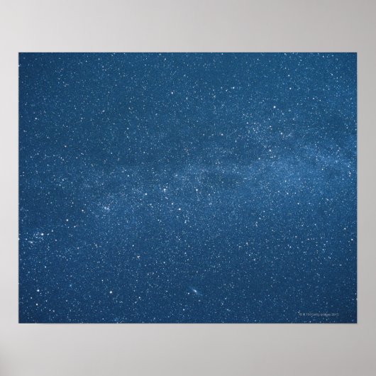 Cassiopeia en Milky Way Poster (Voorkant)