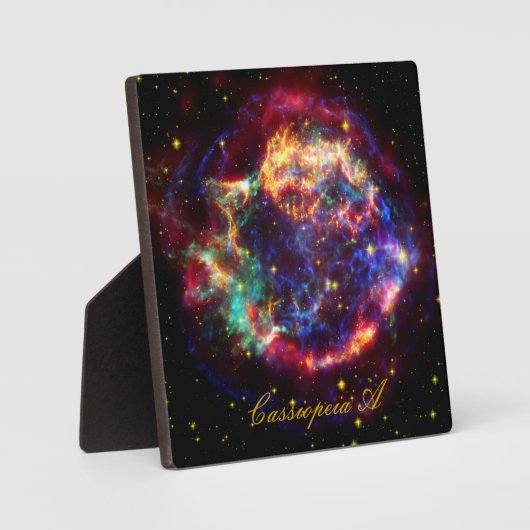 Cassiopeia Galaxy Supernova restant Fotoplaat (Voorkant)