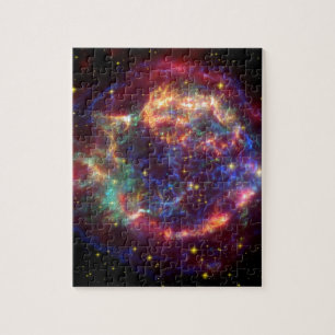 Cassiopeia Galaxy Supernova restant Legpuzzel