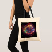 Cassiopeia Galaxy Supernova restant Tote Bag (Voorkant (product))