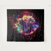 Cassiopeia Galaxy Supernova restant Wandkleed (Voorkant (horizontaal))