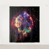 Cassiopeia Galaxy Supernova restant Wandkleed (Voorkant)