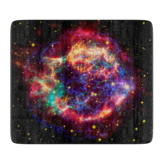 Cassiopeia, Milky Ways Youngest Supernova Snijplank (Voorkant)