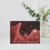 Cassiopeia Nebula - Briefkaart #1 (Staand voorkant)