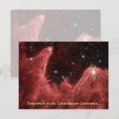 Cassiopeia Nebula - Briefkaart #1 (Voorkant / Achterkant)