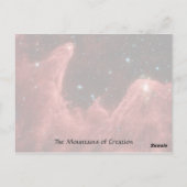 Cassiopeia Nebula - Briefkaart #1 (Achterkant)