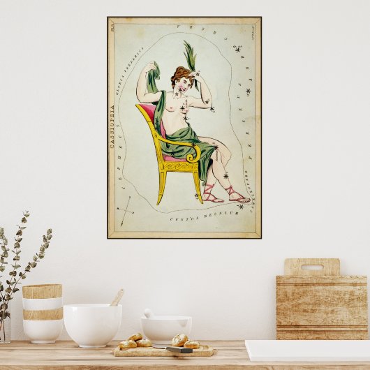 Cassiopeia Poster (Keuken)