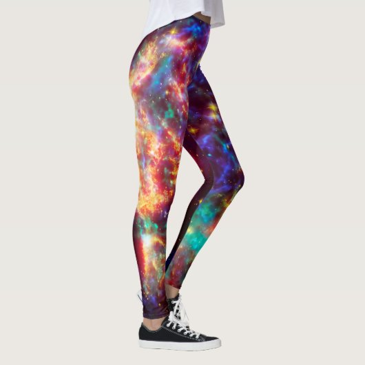 Cassiopeia Supernova - Extreme oefening Leggings (Rechts)