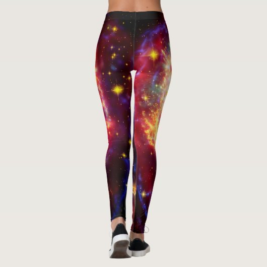 Cassiopeia Supernova - Extreme oefening Leggings (Achterkant)