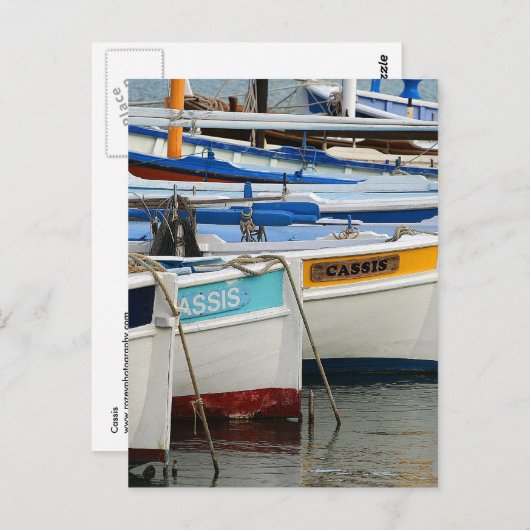 Cassis Briefkaart (Voorkant / Achterkant)