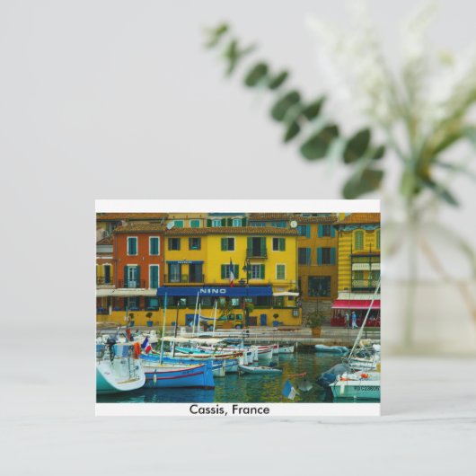Cassis, Frankrijk Briefkaart (Staand voorkant)
