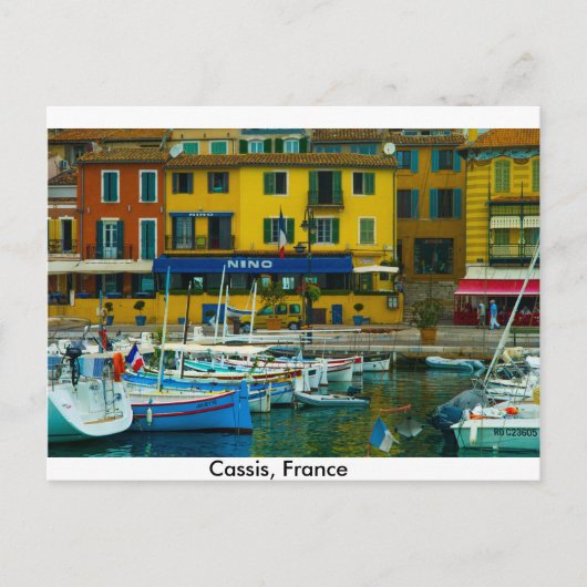 Cassis, Frankrijk Briefkaart (Voorkant)