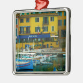 Cassis, Frankrijk kerstboomversiering Metalen Ornament (Links)