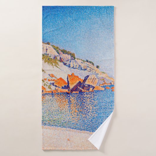 Cassis, Pet Lombard, Opus 196, Signac Badhanddoek (Badhanddoek)