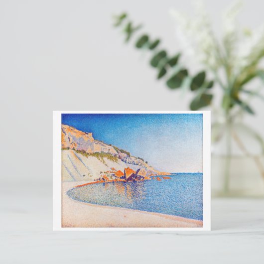 Cassis, Pet Lombard, Opus 196, Signac Briefkaart (Staand voorkant)