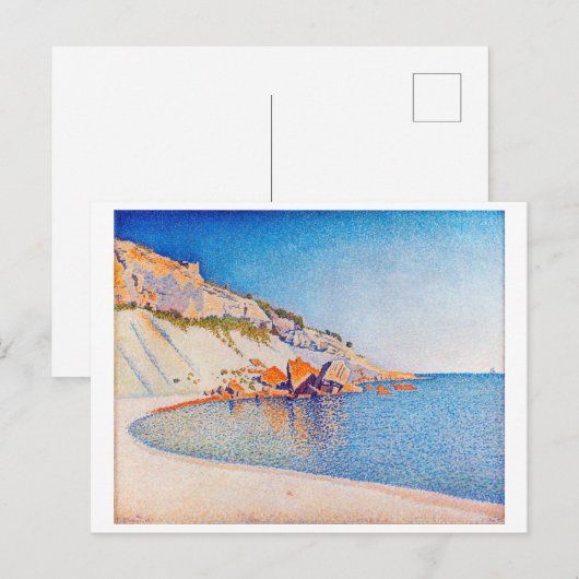 Cassis, Pet Lombard, Opus 196, Signac Briefkaart (Voorkant / Achterkant)