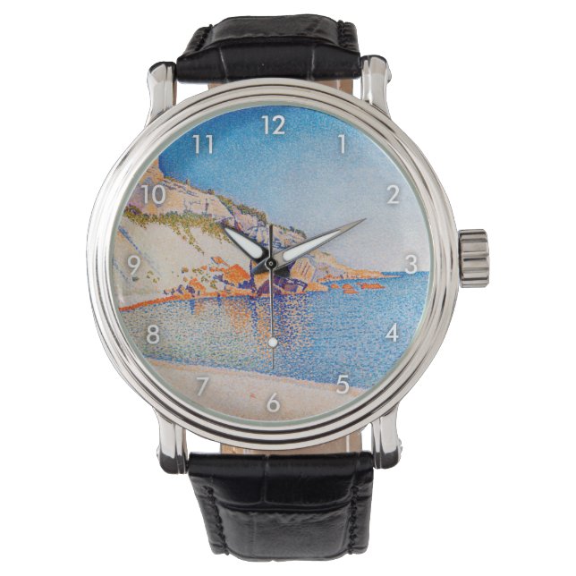 Cassis, Pet Lombard, Opus 196, Signac Horloge (Voorkant)