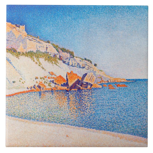 Cassis, Pet Lombard, Opus 196, Signac Tegeltje (Voorkant)