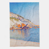 Cassis, Pet Lombard, Opus 196, Signac Theedoek (Verticaal)