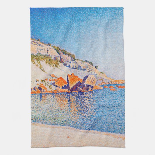 Cassis, Pet Lombard, Opus 196, Signac Theedoek (Verticaal)