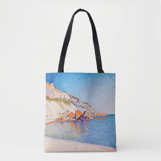 Cassis, Pet Lombard, Opus 196, Signac Tote Bag (Voorkant)
